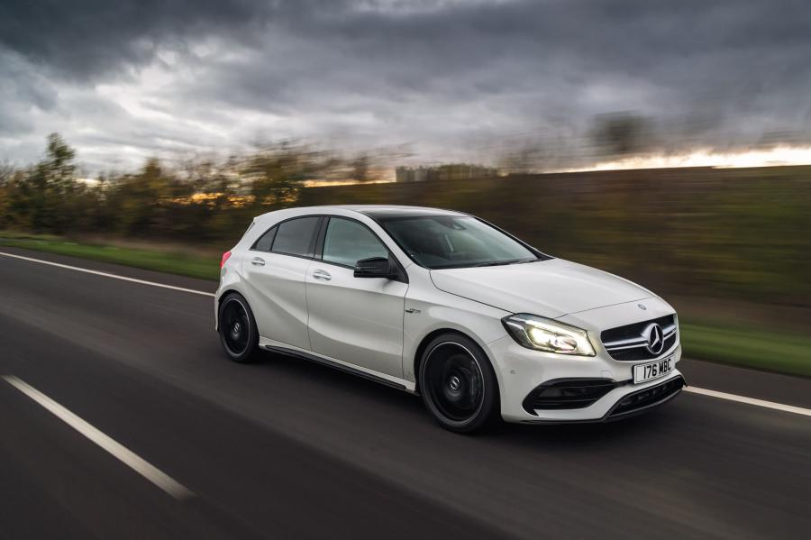  Mercedes-AMG A45 4Matic 2015 года  (UK) (фото 11 из 17)